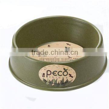 Environmental bamboo pets feeder bowl