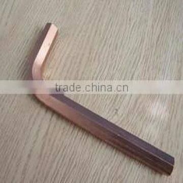 Safety tools beryllium bronze hex key spanner wrench