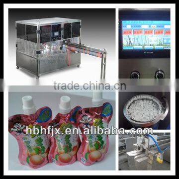 stand up pouch filling machine for juice