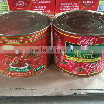 Tomato Paste Factory 2200gram size