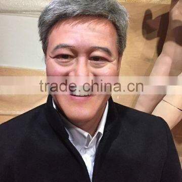 Chinese celebrity Zhao BenShan simulated wax statues for sale