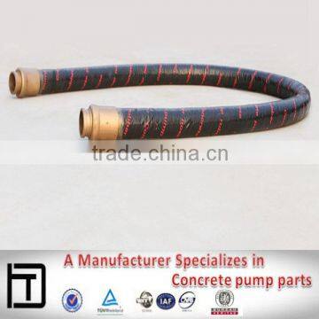 DN125 concrete pump rubber hose end