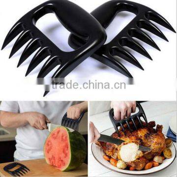 Pulled Pork Shredder Claws by Kitchen Ready; Best BBQ Forks for Shredding, Handling & Carving Food