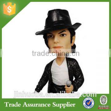 Hi-Q Customized Resin Mini Michael Jackson Bobblehead Souvenir photo-5