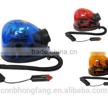 DC12V 24V Blue Warning Beacon Light With Siren