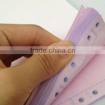 carbonless continuous computer paper