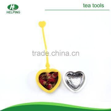 Fantastic heat shape design Silicone Tea Infuser Strainer Teapot Teacup.