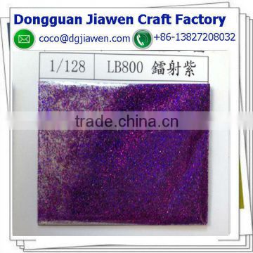 laser purple fairy glitter powder for craft