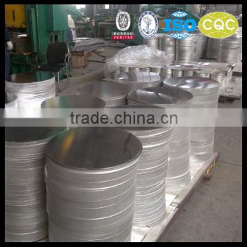 Aluminum circle for tube