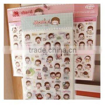 Interesting Custom Cartoon Paper Sticker for Girls photo-2