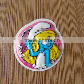 Customized cartoon 3d pvc sticker,sticker pvc,5d home decor pvc wall sticker