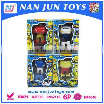 Hot Selling High Quality Plastic Car Transform Robot Toy for Fun