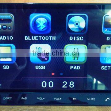 2 din 7'' in-dash android 4.0 OS car radio DM7851C with 3G,WIFI, ipod, OBD, iPod, DVR etc for Toyota-camry