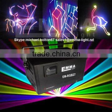 Multi-color 4w rgb full color cartoon laser projector/ dance laser/ nightclub bar pub disco dj lazer lights