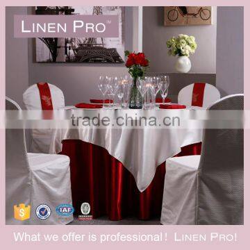 LinenPro Wholesale Damask Jacquard Tablecloth Fabric Christmas Party Table Cloth photo-6