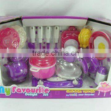 colorful new design kitchen set toy