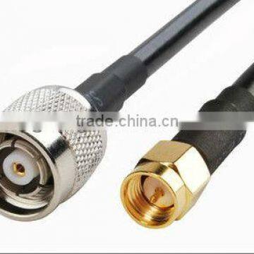 RF Pigtail RP-TNC Plug to SMA plug cable LMR195