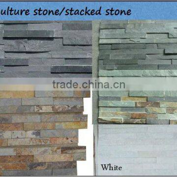 exterior wall cladding stone slate culture stone