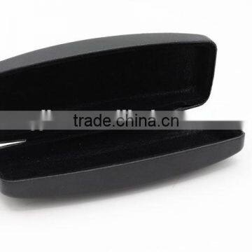 Hot Selling Balck PU Leather Cover Metal Spectacle Case
