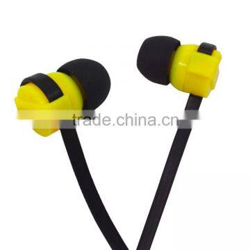 Mobile accessories factory in china free sample stereo earphone mp3 player