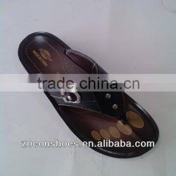 black PU slipper