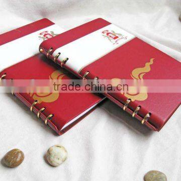 hotsale leather Elegant menu cover