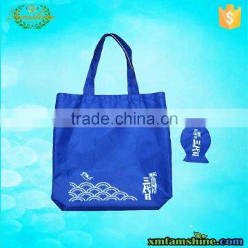 eco friendly polyester folding shopping bag