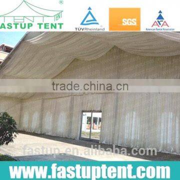 Outdoor Event Marquee Tent With Lining, Drapes, Air-conditioner