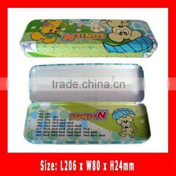 Tin box for pen/pencil,tin box for stationery,tin pen box