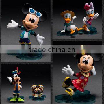 hot sale famous cartoon characters action figures/custom design small cartoon action figures/make design pvc action figures