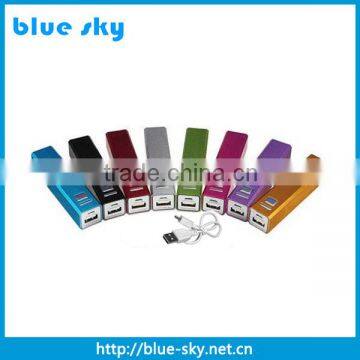 2000mah Colourful Hot sales Mobile Power USB Power Bank for Kinds Mobile Phone