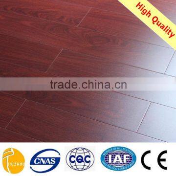 pearl surface CE waxed Laminated flooring changzhou