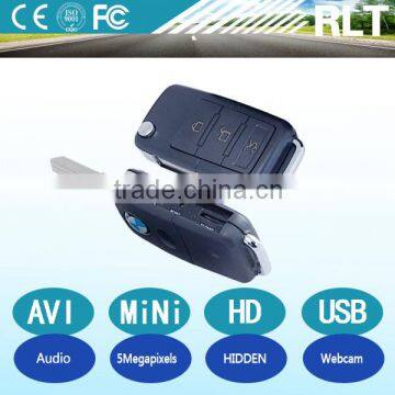 HD AVI 1280*960 30fps 5 megapixels USB interface high capacity lithium batteryt car key PC webcam hidden camera YSJ-818