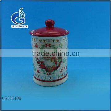 christmas coffee canister ceramic airtight storage canisters sets decorative