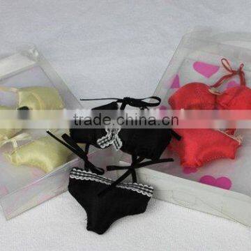 New arrival silk tiny bikini underwear company promotional gifts lavender/rose scents fabric sachet