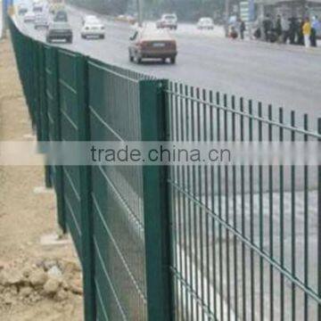 Cheap galvanized welded wire mesh fence panels double wire fence