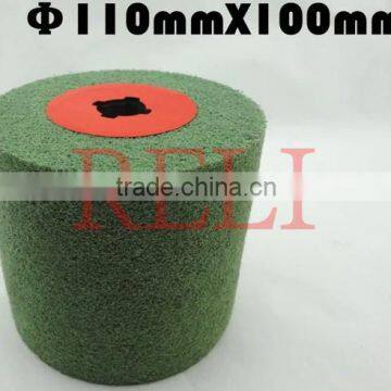 Microfiber cloth wire drawing wheel