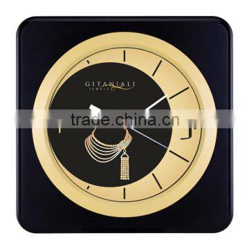 logo wall clock