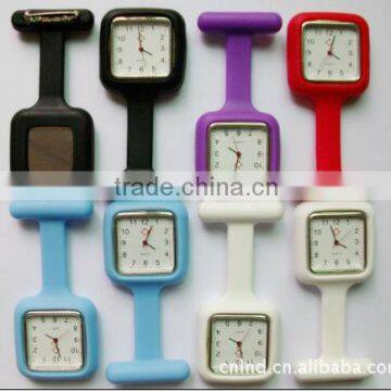 silicone rubber square nurse watch (NW-011)