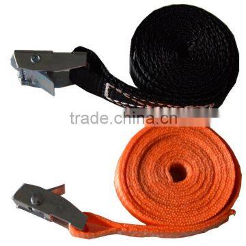 5T high tesile force pet lashing strap, 1.5'' ratchet tie down for oil can