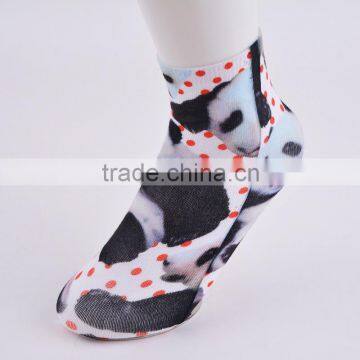 Wholesale Ladys Colorful Ankle Sublimation Blank Socks photo-2
