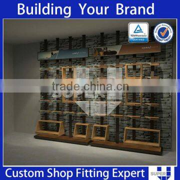 Metal Material glass revolving display cabinet