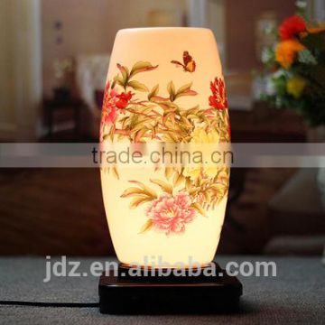 Vintage LED Table Lamp Jingdezhen Porcelain For Bedroom Wedding Gift Hotel Et Lamp