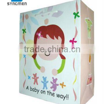 Lovely Baby Gift Paper Bag photo-3