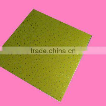 Waterproof &fireproof Pvc Panel Pvc Ceiling Tiles for Indor Decorative(595*595*7mm)