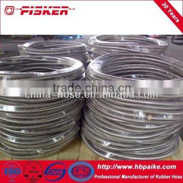 High Pressure Ptfe Steel Wire Braided Flexible Teflon Hose photo-2