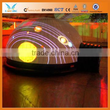 2015 newest inflatable air dome tent projection