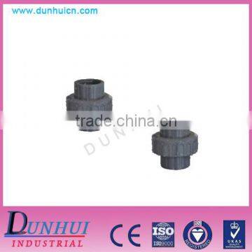 JIS,BS,DIN,ANSI Grey Male Thread PVC Pipe Fitting Union