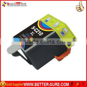 Hot sales Ink-C210 new compatible Ink Cartridge for Samsung inkjet cartridge for Ink-C210 suitable for CJX-1000/1050W/2000