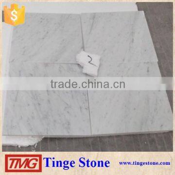 White Bianco Carrara Marble Thin Tile